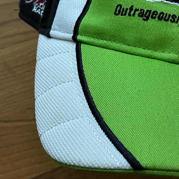 Kyle Busch Interstate Batteries NASCAR Adjustable Hat #18 Green - Picture 3 of 13